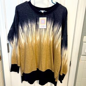 Hannah Lularoe brown and navy